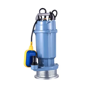 QDX Series 65m3/h 220V Submersible Pump 4 Inch Cast Iron Water Pump 3HP 2.2KW For Irrigation With Float Switch