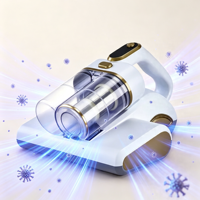 Lampe UV 450W, nettoyeur de matelas puissant à air chaud ultrasonique, anti-acariens UV pour une literie saine dans la chambre