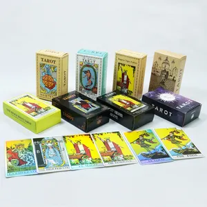 Vente en gros de Tarot Oracle, impression personnalisée avec livre manuel, cartes de Tarot