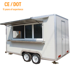 Remorques alimentaires chinoises, intérieur hygiénique facile <span class=keywords><strong>à</strong></span> nettoyer, remorque alimentaire rectangulaire pour la conformité aux codes sanitaires - Product Image 1