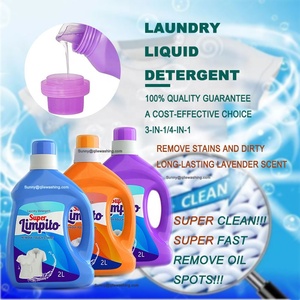 Liquide à lessive à prix abordable 1L/2L/3L/<span class=keywords><strong>5L</strong></span>, formule haute mousse, élimine les taches d'huile, pour usage domestique en Afrique, vente en gros - Product Image 4