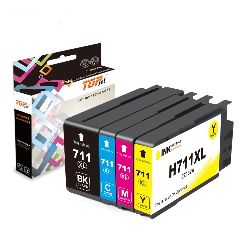 Topjet 711XL 712XL 932XL 969XL 965XL 959XL 955XL 967XL 963XL 603XL 604XL 232XL совместимый чернильный картридж для принтера HP Epson