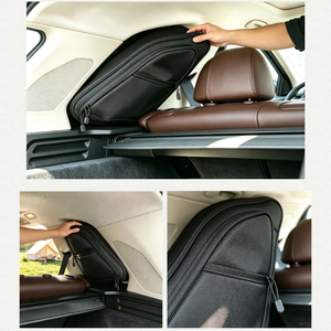 Sac de rangement pour vitre latérale de coffre BMW X5 G05, en tissu Oxford imperméable, pliable, organisateur de cargaison, poche cachée pour hayon arrière, ajustement personnalisé Shengge - Product Image 4