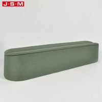 Offre Spéciale meubles de maison vert tricoté pouf chaise escabeau salon banc pouf