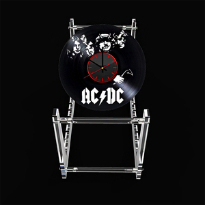 Présentoir de <span class=keywords><strong>disque</strong></span> <span class=keywords><strong>vinyle</strong></span> acrylique transparent détachable de bureau Présentoir décoratif de <span class=keywords><strong>disque</strong></span> d'album acrylique pour magasin - Product Image 1