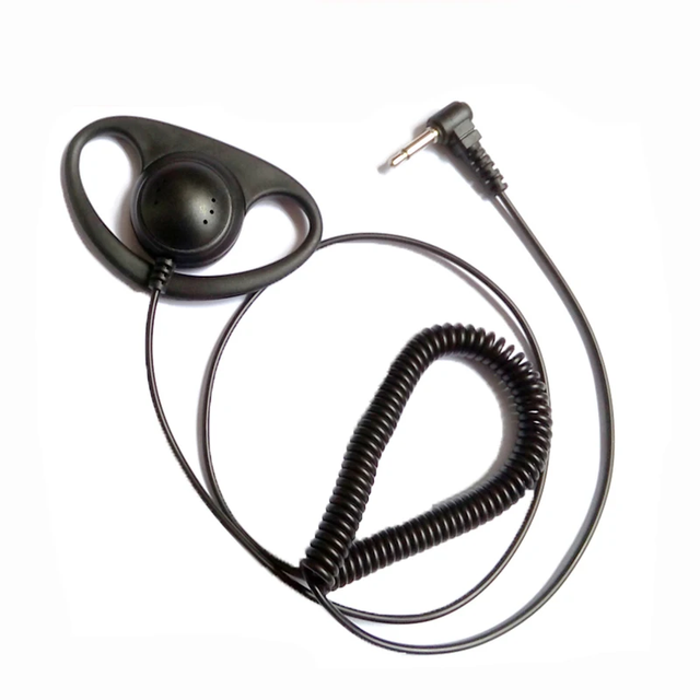 Air Tube Listen Only Earpieces with 3.5mm Plug for Walkie Talkie/Two Way Radio in Ear Stereo Wired Earphone for MP3 Smartphones