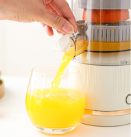 Presse-agrumes électrique rechargeable - Machines à jus électriques avec USB, presse-agrumes compact portable pour oranges, citrons, citrons verts