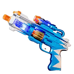 Mainan Pistol Elektrik Anak Laki-laki, Kualitas Tinggi dengan Sertifikasi CPC Baru Senjata Suara Plastik Ringan untuk Anak Laki-laki