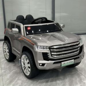 سيارة لعبة للأطفال بجهاز تحكم كهربائي عن بعد بأربعة عجلات بلاستيكية مع إضاءة للكبار لركوب محرك مزدوج - Product Image 2