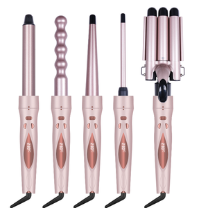 Ifine vẻ đẹp 5 trong <span class=keywords><strong>1</strong></span> lượn sóng uốn sắt tóc công cụ thiết lập điện tóc quăn sắt nhiều kết hợp cho người đứng đầu lựa chọn - Product Image 2