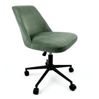 Chaises de bureau en velours au design moderne personnalisable, avec hauteur réglable et pivotantes, pour la maison, l'école, l'hôpital et l'usage commercial