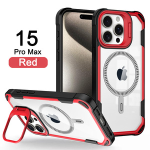 Cross-Biên Giới Cho Oracle Lá Chắn Iphone17 Đa Chức Năng Trong Suốt Acrylic Trường Hợp Điện Thoại Với Không Dây Từ Sạc Khung - Product Image 6