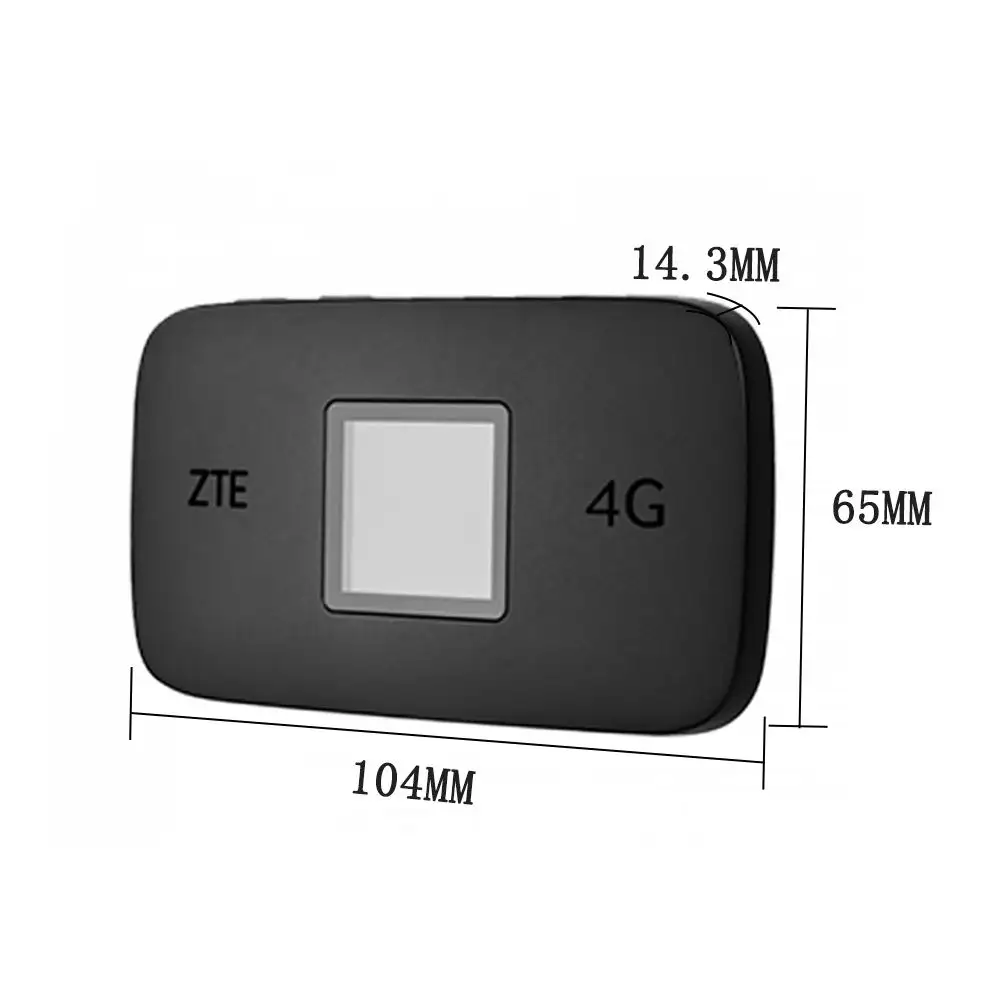 ZTE MF971V มือถือ 4G LTE WiFi ฮอตสปอตเราเตอร์ CAT6 ความเร็วสูงมือถือเราเตอร์ฮอตสปอต wifi พร้อมเสาอากาศ