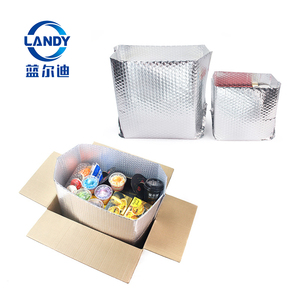 Custom thermal insulated cardboard food delivery box for frozen food packaging