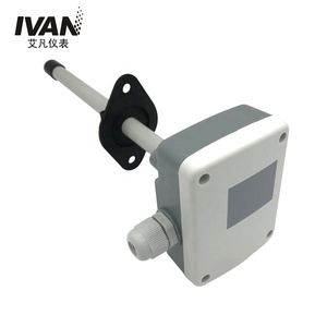 IVANPER AF401 Ducted Type 4~20mA 0-10V <strong>DC</strong> Weather Station Wind Speed Sensor air Velocity Sensor for Exhaust Pipe - Product Image 5