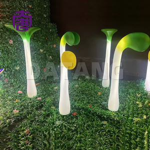 Lumière décorative LED en forme de pousses de haricots pour Noël et le Nouvel An, idéale pour les jardins résidentiels et les petits parcs, d'inspiration naturelle - Product Image 6