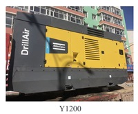 Compresseur d'air industriel haute pression Atlas Copco XATS1200, portable, diesel, à vis, lubrifié, refroidi par air, pour l'exploitation minière, 5-10 bars