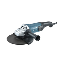 Meuleuse d'angle électrique professionnelle industrielle à vitesse variable 230 mm, 2000 W, pour couper le métal, le bois et les carreaux