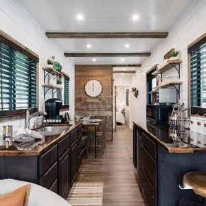 Casa Prefabricada <span class=keywords><strong>de</strong></span> Acero Ligero Cymdin, Lista para Habitar, 40 Pies <span class=keywords><strong>x</strong></span> 20 Pies, Estilo Chino, 2-5 Dormitorios, Certificación ISO9001 - Product Image 4