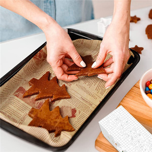 Baking Silicone Paper Non-Stick Oven Safe Reusable Oil Proof 5 10 20 50 100 Meter For Cookies Baking Tray Liner - Product Image 1