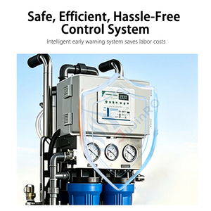 Machine mobile extérieure 500L/H avec pompe et panneaux solaires PLC pour le traitement de l'eau par osmose inverse pour fenêtres - Product Image 5