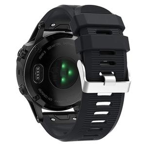 Nueva correa de reloj para <span class=keywords><strong>Garmin</strong></span>, pulsera de silicona deportiva de 26mm correa de reloj inteligente para <span class=keywords><strong>Garmin</strong></span> Fenix <span class=keywords><strong>7</strong></span> 7X <span class=keywords><strong>Pro</strong></span> 6X 5X Plus - Product Image 5
