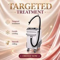 Appareil de refroidissement cutané à air froid -35°C Luminous Beauty, le plus efficace, avec construction en acier inoxydable et plastique pour les traitements au laser