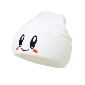 Anime Beanie Pink Beanie Cute Kawaii Knit Hats Funny Winter Skiing Slouchy Warm Cap pour Hommes Femmes - Product Image 4