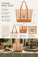 Sac fourre-tout en toile de coton épais surdimensionné réutilisable avec poches pour femmes, idéal pour le travail, les voyages, les courses et le quotidien