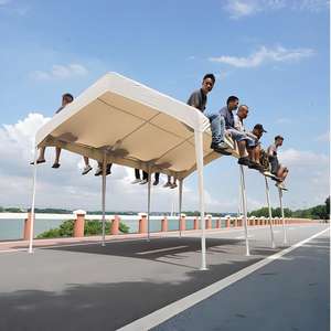 Auvent de protection solaire extérieur <span class=keywords><strong>pour</strong></span> maison, abri de voiture, auvent de garage simple, tente imperméable quatre saisons à ouverture rapide et automatique - Product Image 4