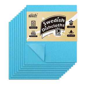 Cao thấm Thụy Điển sợi nhỏ món ăn quần áo tái sử dụng miếng bọt biển vải cho quầy bếp & Món Ăn rửa - Product Image 1