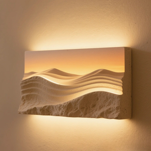 Lampe LED moderne artistique, éclairage décoratif imprimé en 3D pour les intérieurs - Product Image 1