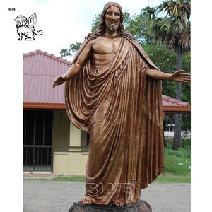 BLVE exterior grande Metal fundición bronce Jesús Cruz escultura cobre cristiano religioso <span class=keywords><strong>Dios</strong></span> estatua para <span class=keywords><strong>Iglesia</strong></span> - Product Image 4