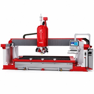 Hualong Machinery HKNC-450J Máquina de corte por <span class=keywords><strong>chorro</strong></span> de agua y sierra de puente de 5/6 ejes para piedra, sierra CNC de <span class=keywords><strong>chorro</strong></span> de agua para mármol y granito - Product Image 2