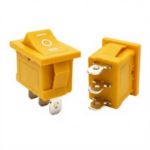 สวิตช์รูปทรงเรือ KCD1 ปุ่มกดไนลอนขนาด 15*21 มม. 250V ปุ่มเปิด-ปิดแบบติดตั้งบนแผง 2 ขา 4 ขา - Product Image 2