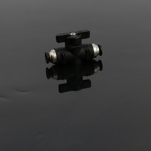 Válvula de control de flujo manual de plástico de 6 mm para generador de <span class=keywords><strong>CO2</strong></span> DIY, tubo de aire rápido para sistema de <span class=keywords><strong>CO2</strong></span> en acuarios - Product Image 2