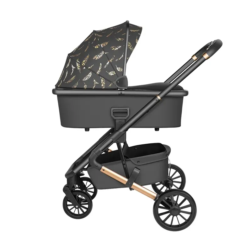 2024 New hot mom baby car seat stroller pram luxury 3 in 1 for babies strollers