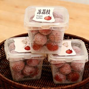 Contenedor de plástico transparente cuadrado de 1L (30 oz) para alimentos liofilizados, con tapas herméticas a prueba de fugas, con cierre de seguridad IML. - Product Image 6