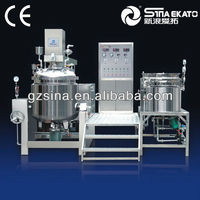 Mélangeur en acier inoxydable SINA EKATO 100-500L, machine à homogénéiser électrique chauffante pour la fabrication de détergent liquide
