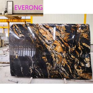 Produits de haute qualité Prometheus or marbre pierre naturelle dalle carreaux sol mur personnalisé - Product Image 5