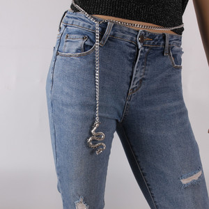 Chaîne de corps Dragon en alliage de zinc, or et argent, unisexe, bijoux de mode décontractés Y1389 - Product Image 2