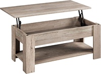 Table basse relevable multifonctionnelle au design moderne, best-seller transfrontalier, avec rangement pour salon, vente en gros usine