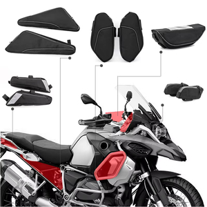 Sac de Rangement d'Outils de <span class=keywords><strong>R</strong></span>éparation pour Moto <span class=keywords><strong>BMW</strong></span> <span class=keywords><strong>R</strong></span> <span class=keywords><strong>1250</strong></span> <span class=keywords><strong>GS</strong></span> <span class=keywords><strong>Adventure</strong></span> R1250GS ADV, Sacoche Triangulaire à Fixer sur Pare-chocs ou Cadre - Product Image 1