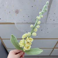 Premium Baumwoll-Häkel-Mischblumenstrauß - Handgefertigter Klassischer Stil Umweltfreundliche Langlebige Heimdekoration Chinesisches Neujahr