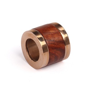 מותאם אישית תכשיטי גברים עץ נירוסטה spacer חרוז - Product Image 3