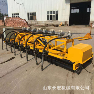 Machine de nivellement de surface routière autopropulsée hydraulique à trois rouleaux pour pavés en béton - Product Image 4