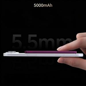 <span class=keywords><strong>Batterie</strong></span> <span class=keywords><strong>externe</strong></span> ultra-mince 5,5 mm sans fil 3-en-1 avec chargement magnétique, chargeur portable sécurisé PD 20W, <span class=keywords><strong>batterie</strong></span> solide à l'oxyde de lithium-cobalt - Product Image 2