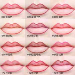 Lápiz Delineador de Labios Mate de Madera, 13 Colores, Resistente al Agua, Suave, Lápiz de Maquillaje para Labios, Venta al Por Mayor - Product Image 6
