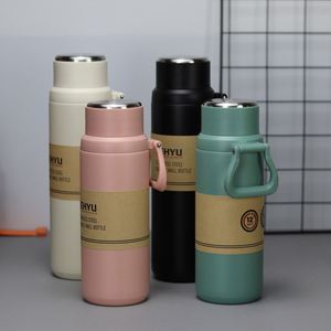 2024 New Stainless Steel Flask <b>Thermos</b> Outdoor Sports Liquid for Straw Lid with for Leak Proof Drinking <b>Bottle</b> - Product Image 5