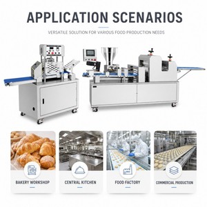 Nueva Línea de Producción Automática de Croissants, Máquina para Hacer Panecillos y Pizzas para Uso en Panaderías, para el Procesamiento de Harina - Product Image 6